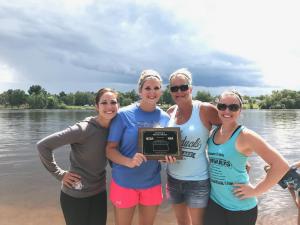 Swivel Ladies with Trophy