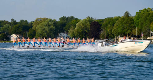 Ballet Line and Boat